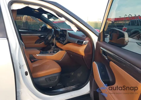 2020 Toyota Highlander Platinum from USA, damaged, VIN 5TDFZRBH8LS021431